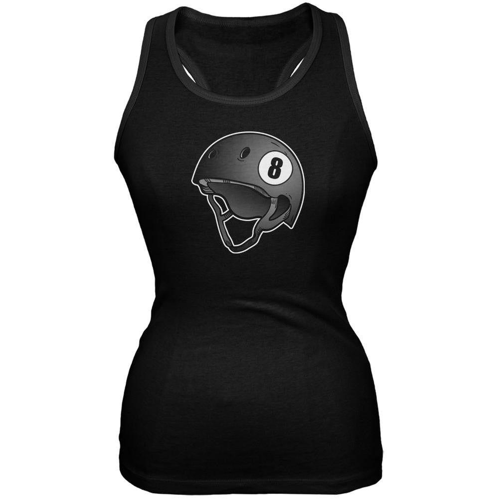 Eight Ball Roller Derby Helmet Black Juniors Soft Tank Top Juniors Tank Tops Old Glory 2XL Black