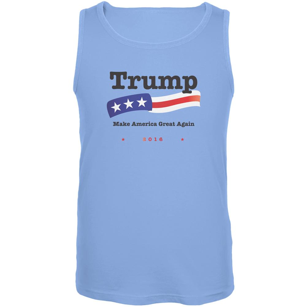 Election 2020 Trump Make America Great Carolina Blue Adult Tank Top Men's Tank Tops Old Glory 2XL Blue