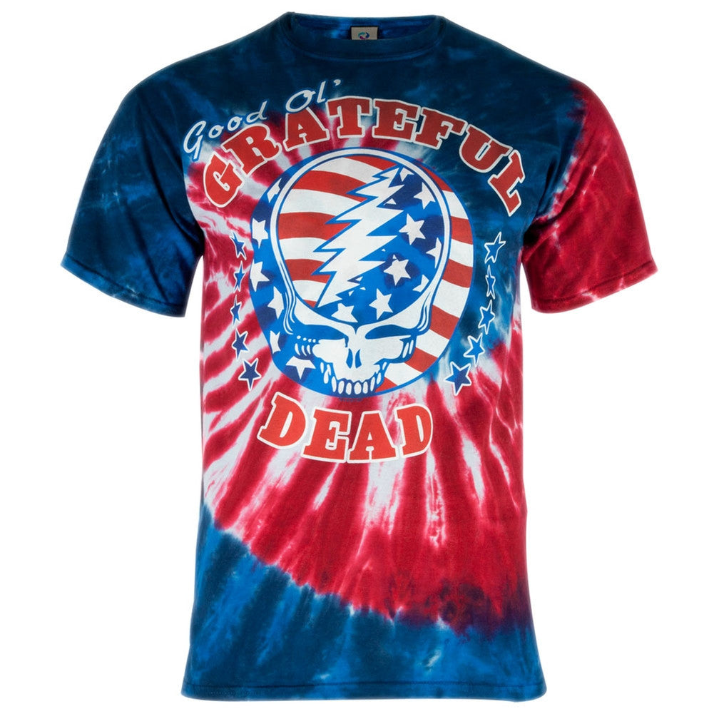 Grateful Dead Good Ol' Tie Dye Mens T Shirt Men's T-Shirts Grateful Dead MD Spiral Tie-Dye