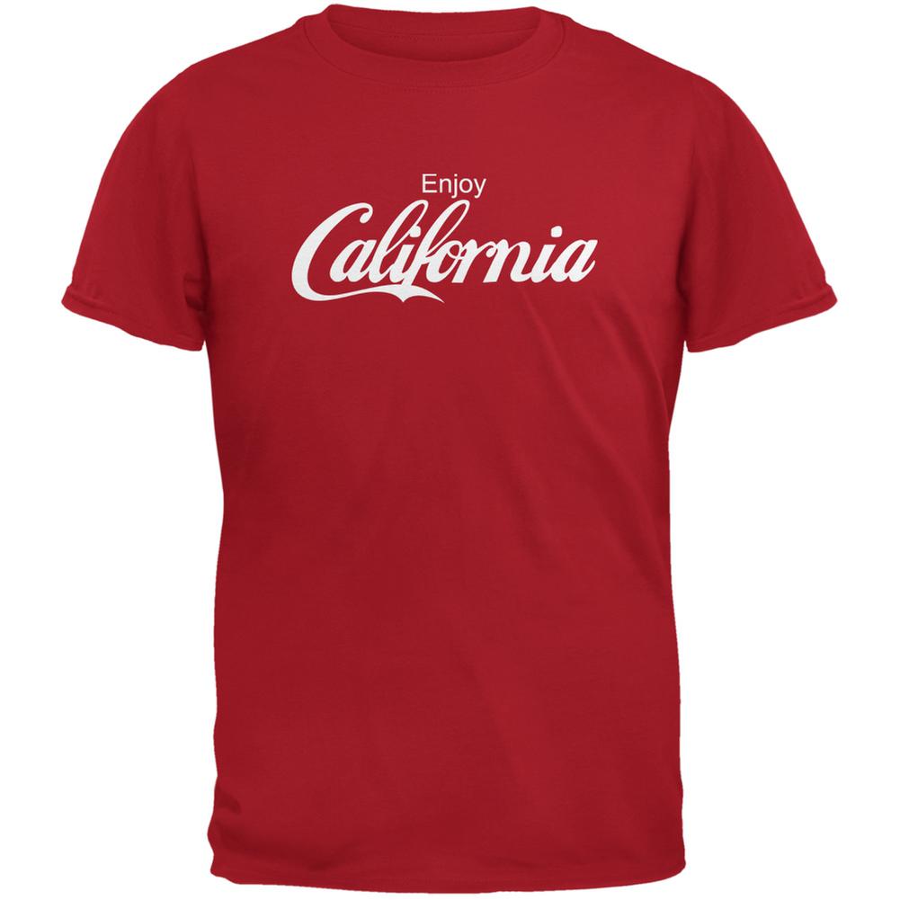 Enjoy California Red Youth T-Shirt Youth T-Shirts Old Glory LG Red