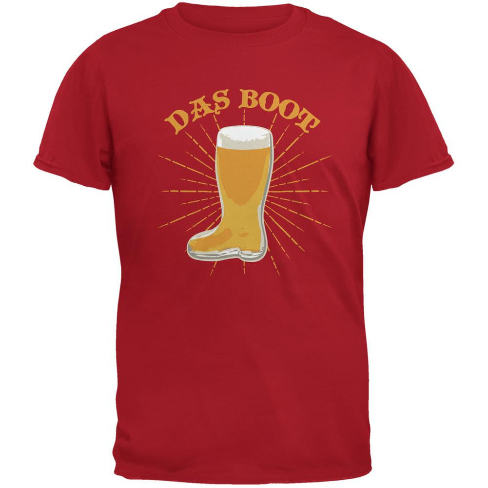 Oktoberfest Das Boot Red Adult T-Shirt Men's T-Shirts Old Glory 2XL Red