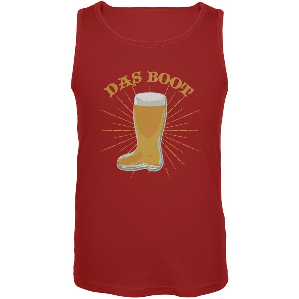 Oktoberfest Das Boot Red Adult Tank Top Men's Tank Tops Old Glory 2XL Red