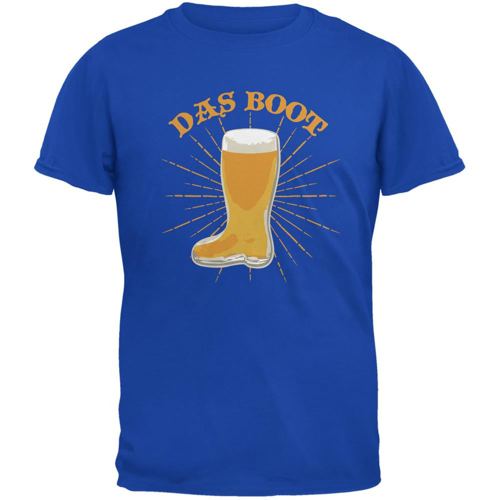 Oktoberfest Das Boot Royal Adult T-Shirt Men's T-Shirts Old Glory 2XL Blue