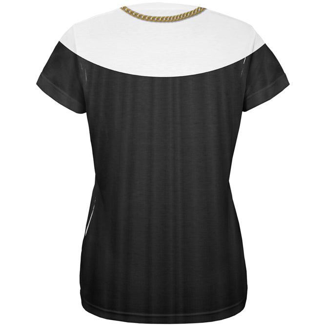Halloween Costume Nun Habit All Over Womens T-Shirt Costume Women's T-Shirts Old Glory
