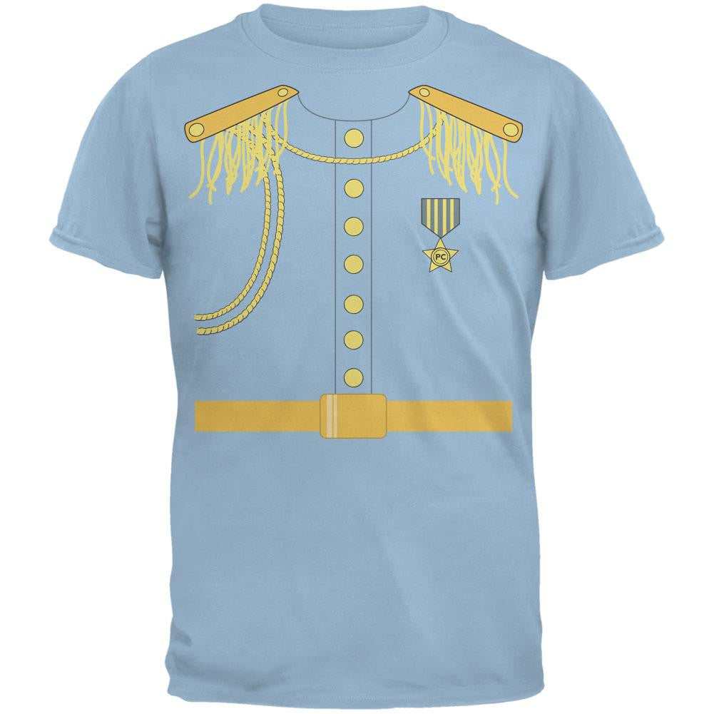 Halloween Prince Charming Costume White Adult T-Shirt Men's T-Shirts Old Glory