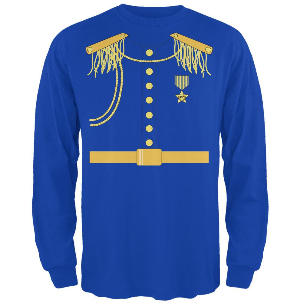 Halloween Prince Charming Costume Carolina Blue Adult Long Sleeve T-Shirt Men's Long Sleeves Old Glory