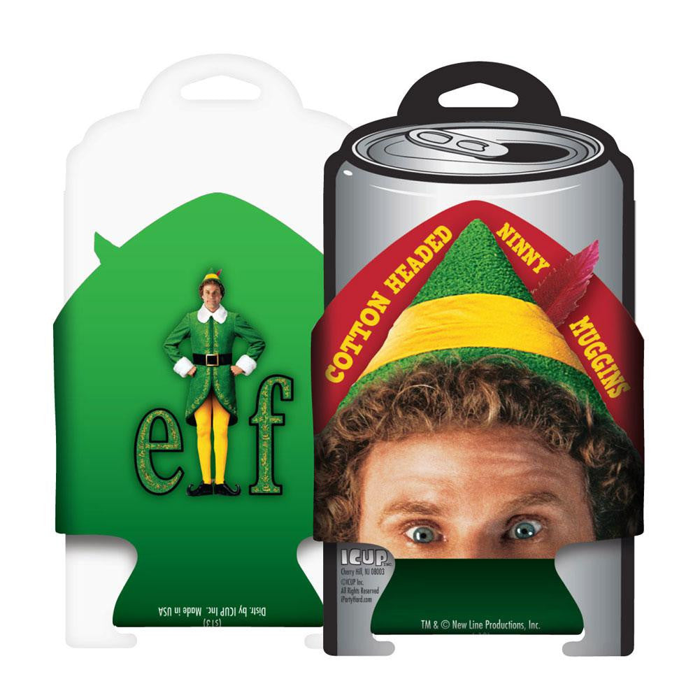 Elf - Buddy Diecut Can Cooler Can Coolers Old Glory OS Multi