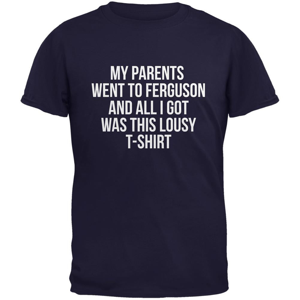 Ferguson Lousy Shirt Royal Adult T-Shirt Men's T-Shirts Old Glory 2XL Blue