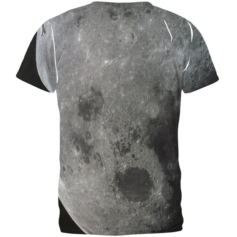 Moon All Over Adult T-Shirt Men's T-Shirts Old Glory