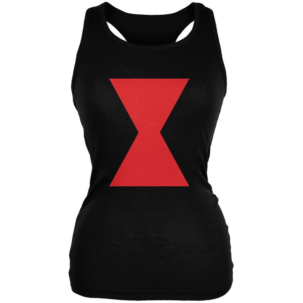 Halloween Black Widow Black Juniors Soft Tank Top Juniors Tank Tops Old Glory 2XL Black