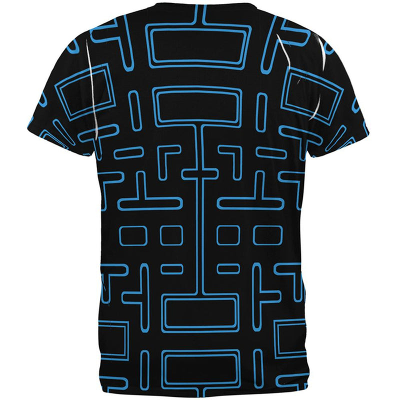 Video Game Maze All Over Adult T-Shirt Men's T-Shirts Old Glory