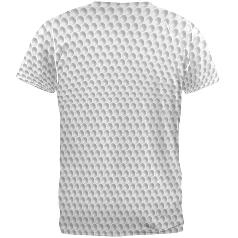 Halloween Golf Ball Costume White All Over Adult T-Shirt Men's T-Shirts Old Glory