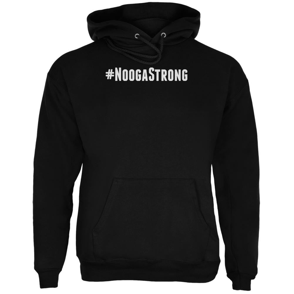 Hashtag #NoogaStrong Black Adult Hoodie Men's Hoodies Old Glory 2XL Black