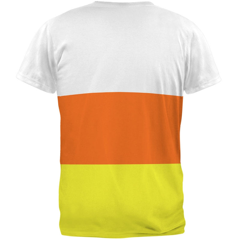 Halloween Candy Corn Costume All Over Adult T-Shirt Men's T-Shirts Old Glory