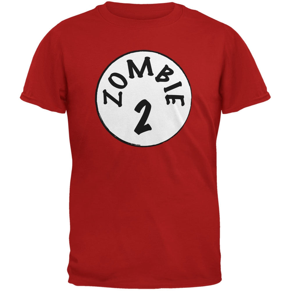 Halloween Zombie 2 Two Costume Red Youth T-Shirt Youth T-Shirts Old Glory LG Red