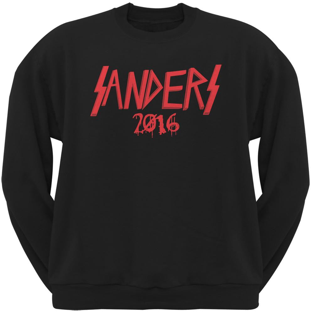 Election 2016 Bernie Sanders 2016 Metal Head Black Adult Sweatshirt Men's Sweatshirts Old Glory 2XL Black