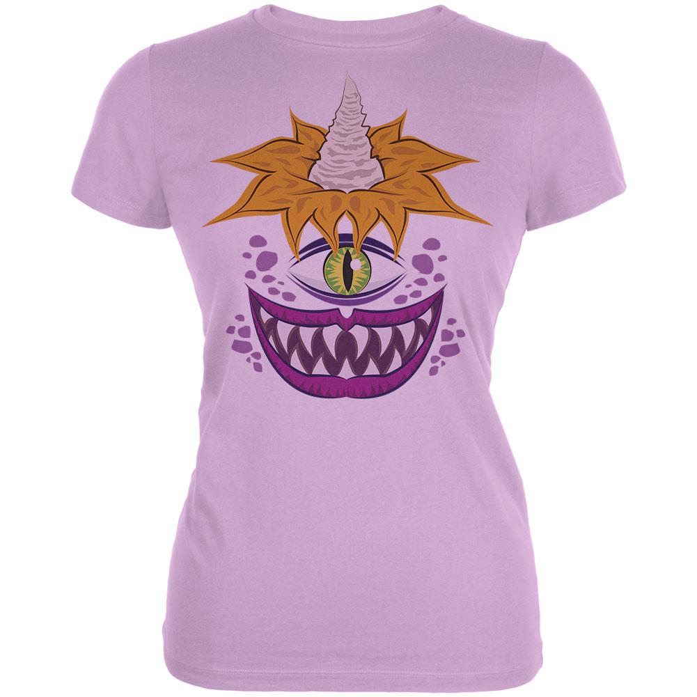 Halloween Flying Purple People Eater Lilac Juniors Soft T-Shirt Juniors T-Shirts Old Glory LG Purple