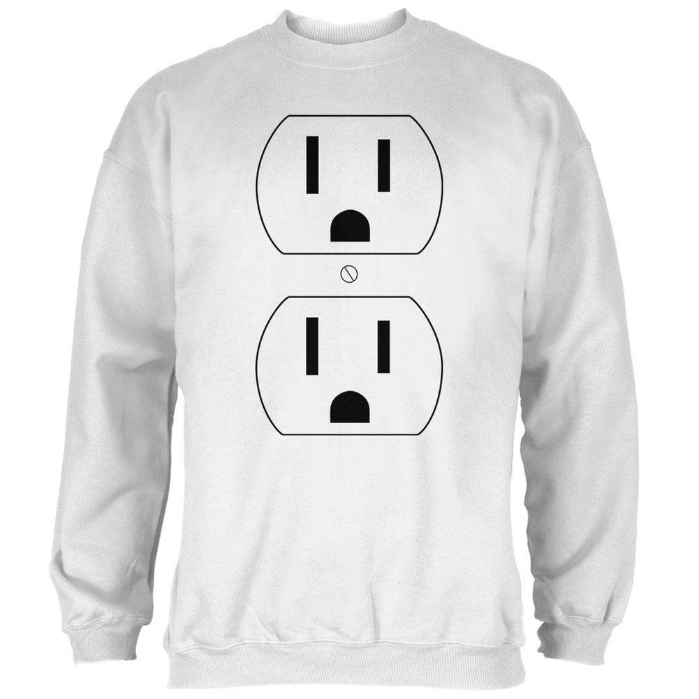 Halloween Outlet Costume White Adult Sweatshirt Men's Sweatshirts Old Glory