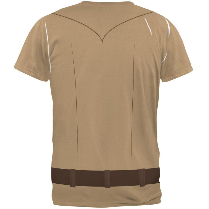 Halloween Sheriff Costume All Over Adult T-Shirt Men's T-Shirts Old Glory