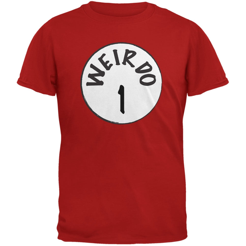 Halloween Weirdo 1 One Red Youth T-Shirt Youth T-Shirts Old Glory LG Red