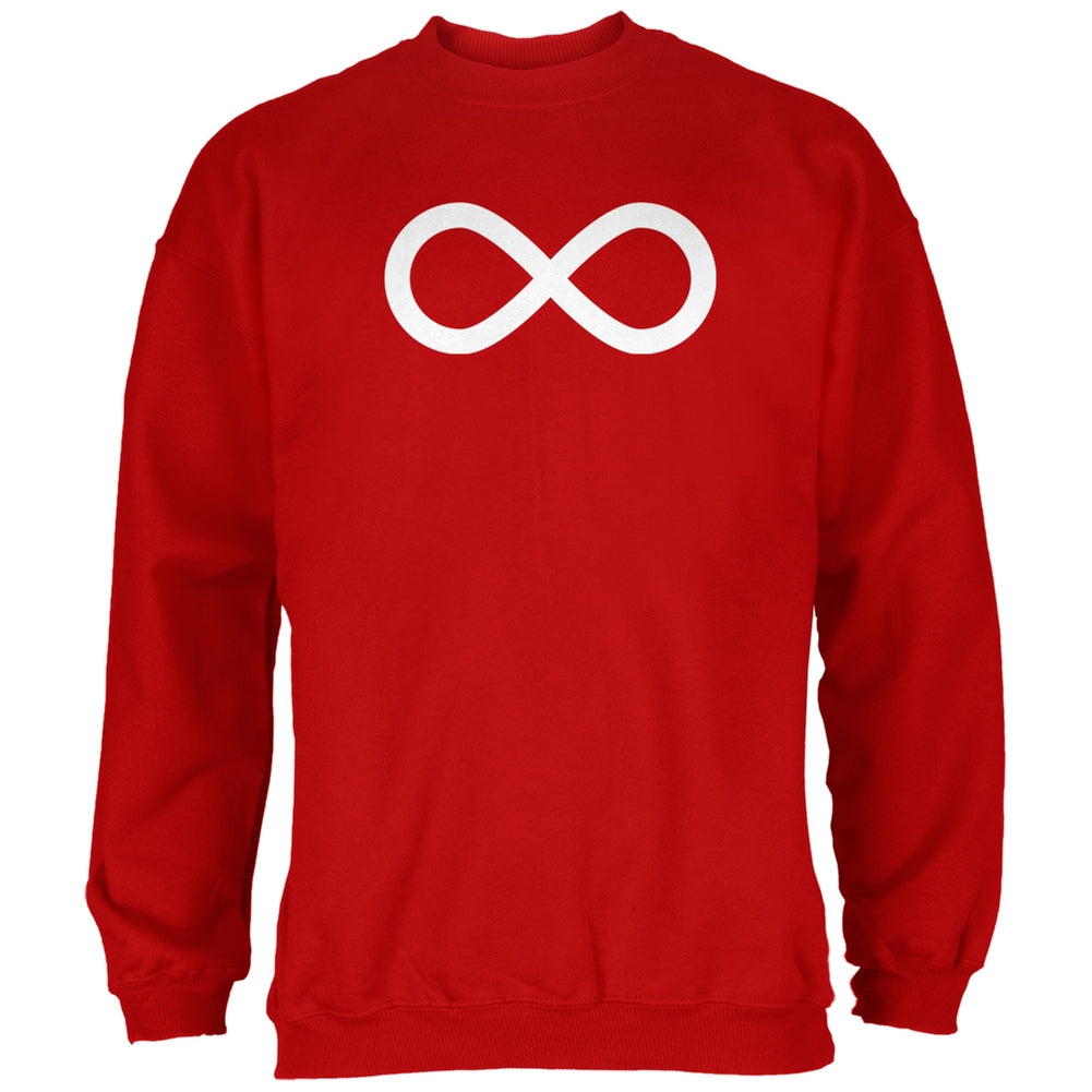 Metis Flag of Canada Red Adult Sweatshirt Men's Sweatshirts Old Glory 2XL Red