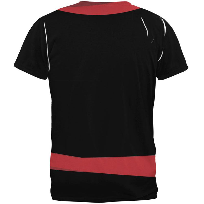 Halloween Dark Ninja Costume All Over Adult T-Shirt Men's T-Shirts Old Glory