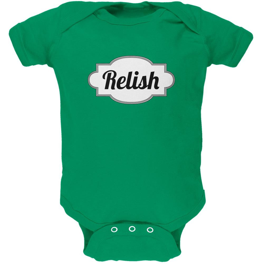 Halloween Relish Costume Irish Green Soft Baby One Piece Baby One Piece Old Glory 0-3M Green