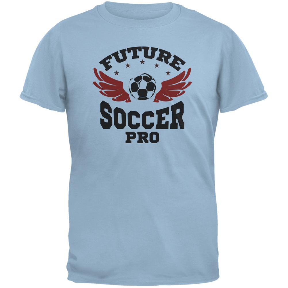 Future Soccer Pro Light Blue Youth T-Shirt Youth T-Shirts Old Glory LG Blue