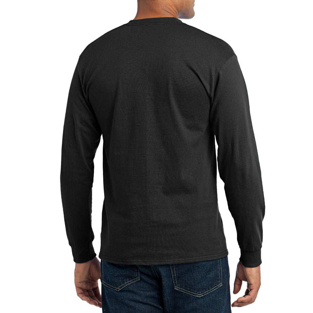 Airspeed Unladen Swallow Funny Black Adult Long Sleeve T-Shirt Men's Long Sleeves Old Glory