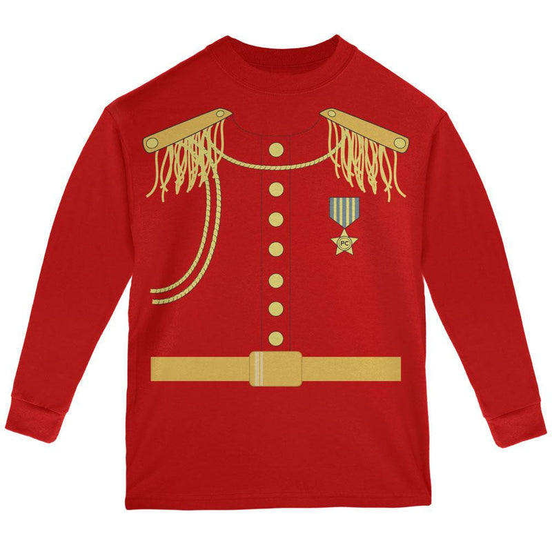 Prince Charming Costume White Youth Long Sleeve T-Shirt Youth Long Sleeves Old Glory