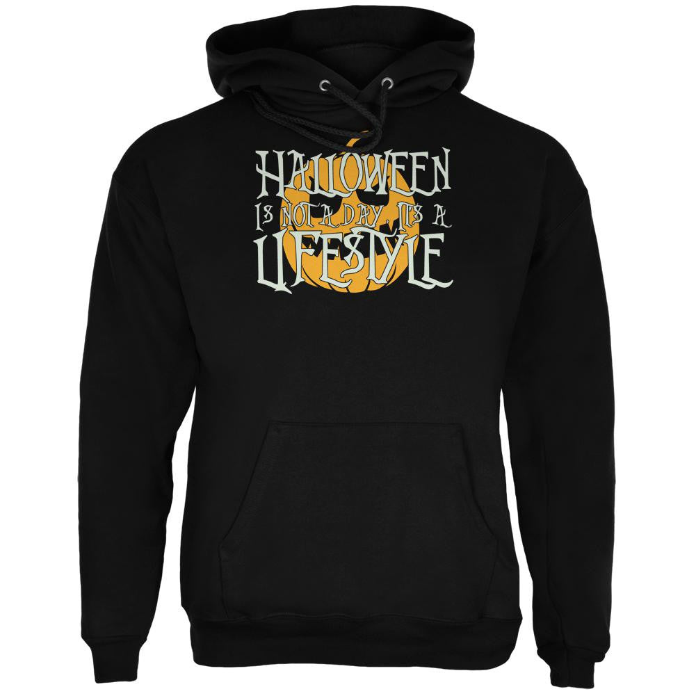 Halloween Lifestyle Black Adult Hoodie Men's Hoodies Old Glory 2XL Black