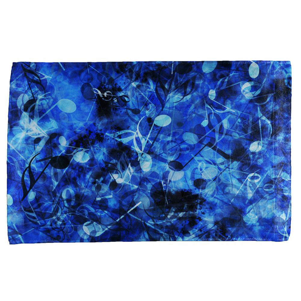 Blues Music Medley All Over Hand Towel Hand Towel Old Glory