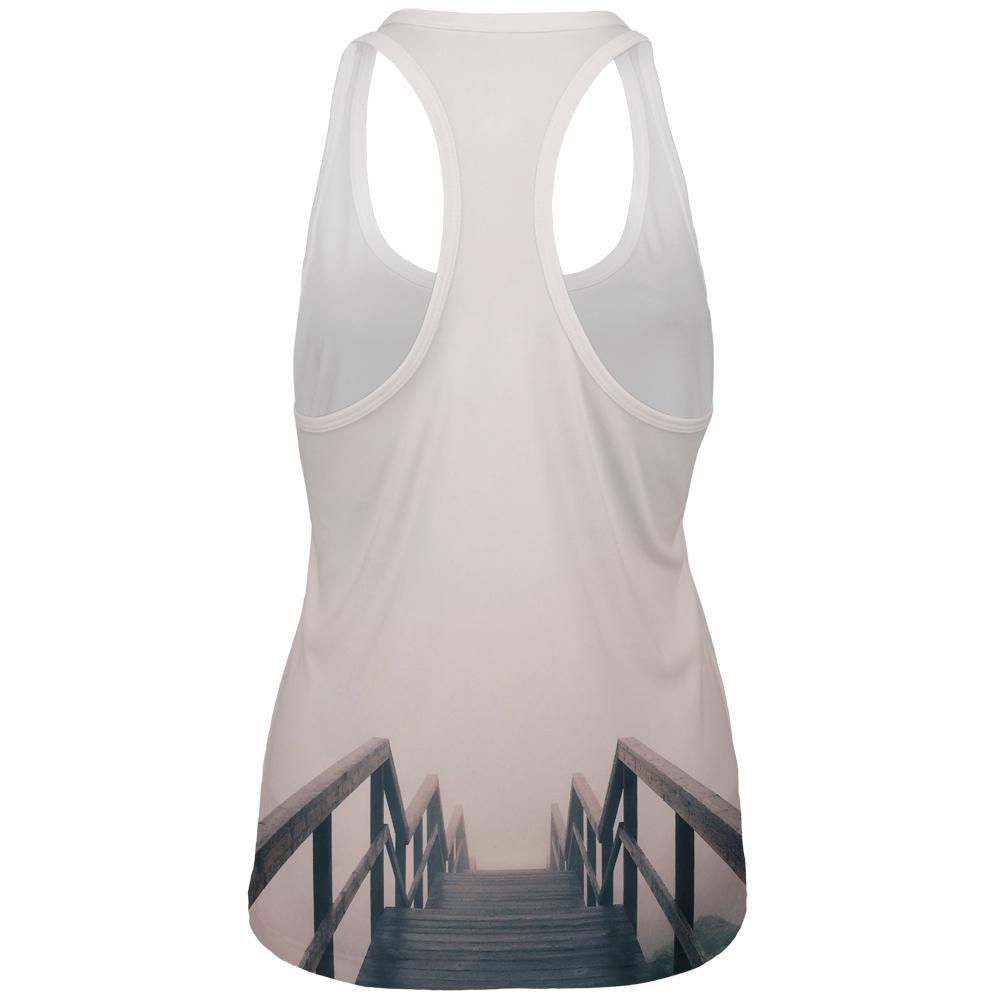 Whatever is Good for Your Soul All Over Womens Racerback Tank Top Women's Tank Tops Old Glory