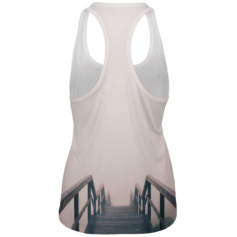 Whatever is Good for Your Soul All Over Womens Racerback Tank Top Women's Tank Tops Old Glory