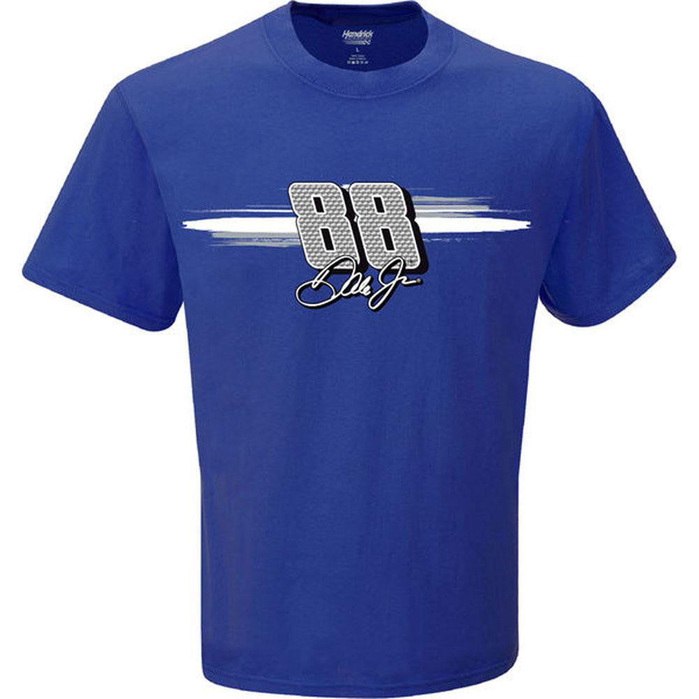 Dale Earnhardt Jr. - 88 Fan Up Adult T-Shirt Men's T-Shirts Dale Earnhardt Jr 2XL Blue