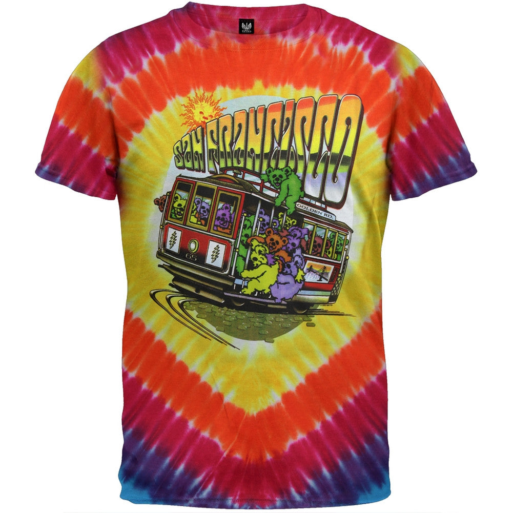Grateful Dead - San Francisco Tie Dye T-Shirt Men's T-Shirts Grateful Dead LG Multi