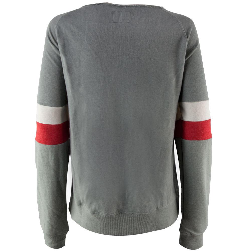 Texas Rangers - Logo Deal Juniors Scoop Neck Pocket Sweatshirt Juniors Sweatshirts Texas Rangers