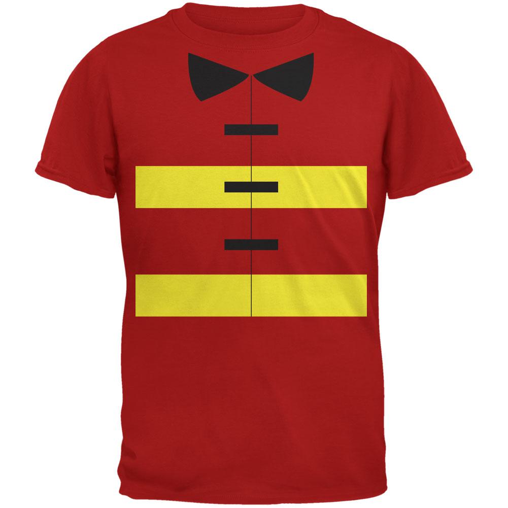 Halloween Fireman Costume Red Youth T-Shirt Youth T-Shirts Old Glory LG Red