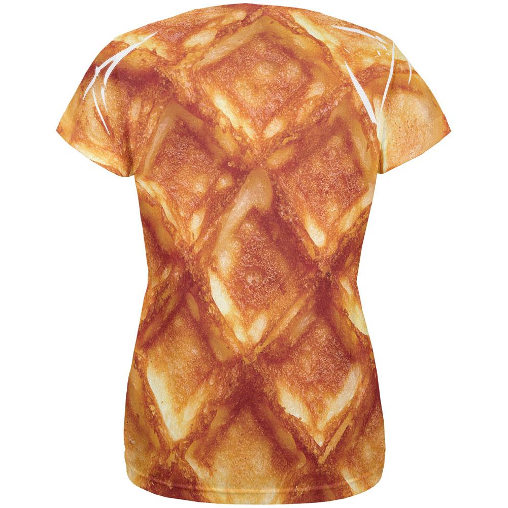 Waffle All Over Womens T-Shirt Women's T-Shirts Old Glory