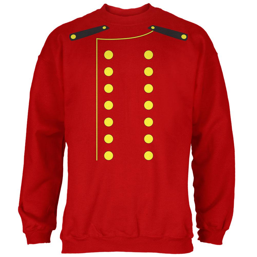 Halloween Hotel Bellhop Costume Red Adult Sweatshirt Men's Sweatshirts Old Glory 2XL Red