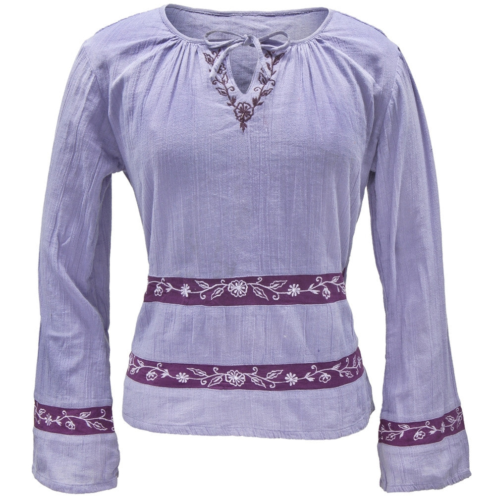 Violet Inset - Blouse Women's Blouses Old Glory