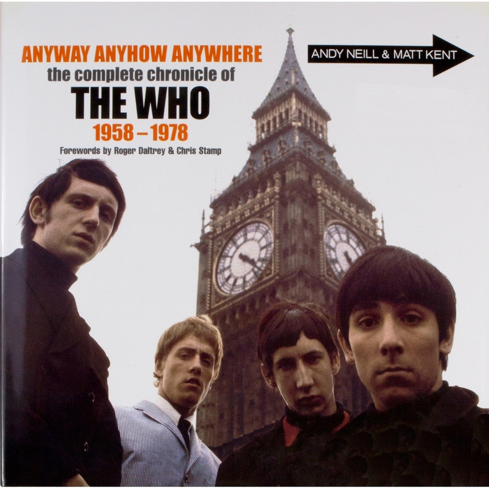 The Who - Anyway Anyhow Anywhere - Book Documentary Books Old Glory OS Black