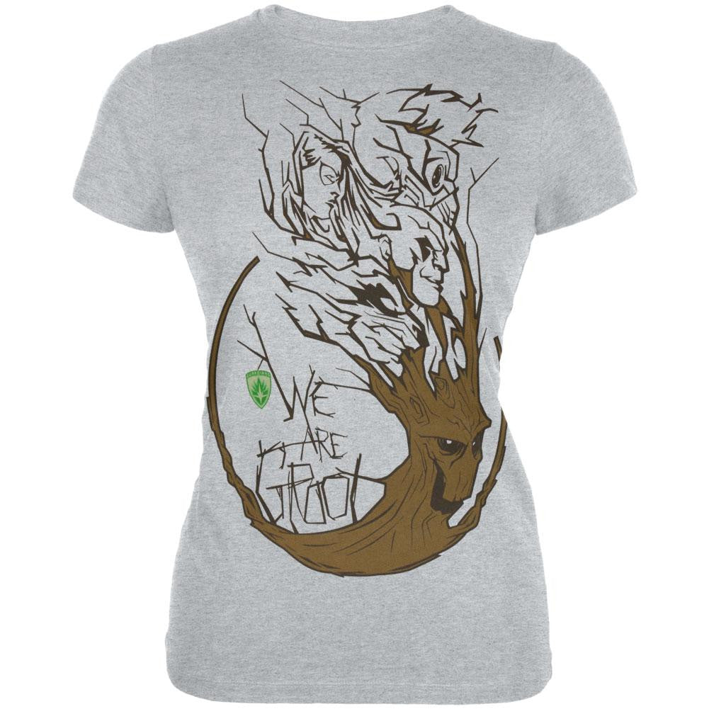 Guardians of the Galaxy - We Are Groot Juniors T-Shirt Juniors T-Shirts Old Glory