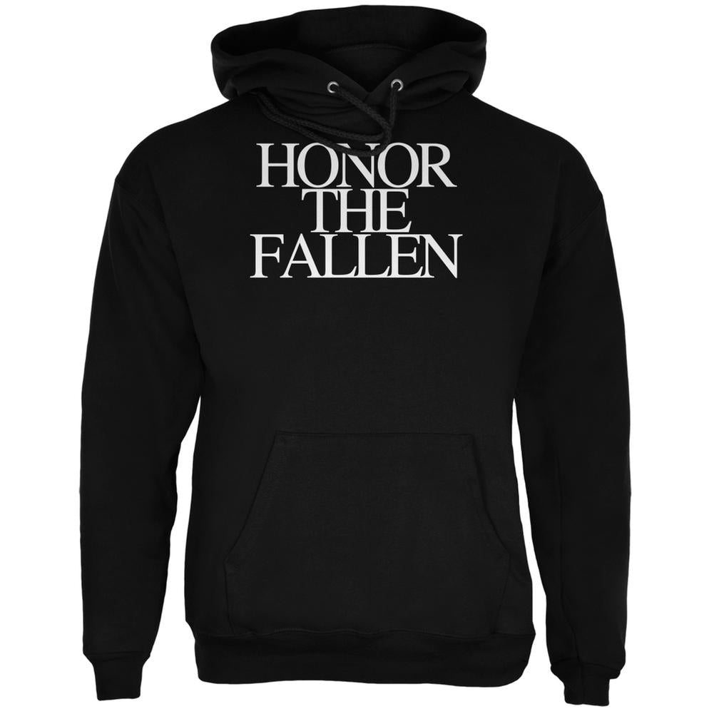 Honor the Fallen Black Adult Hoodie Men's Hoodies Old Glory 2XL Black