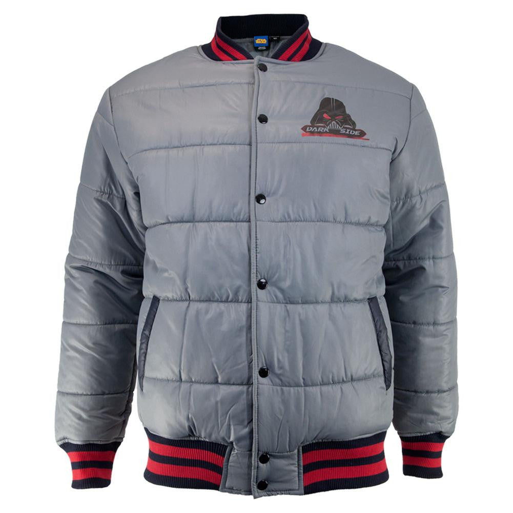Star Wars - Vader Lives Adult Puffy Jacket Men's Jackets Star Wars LG Grey