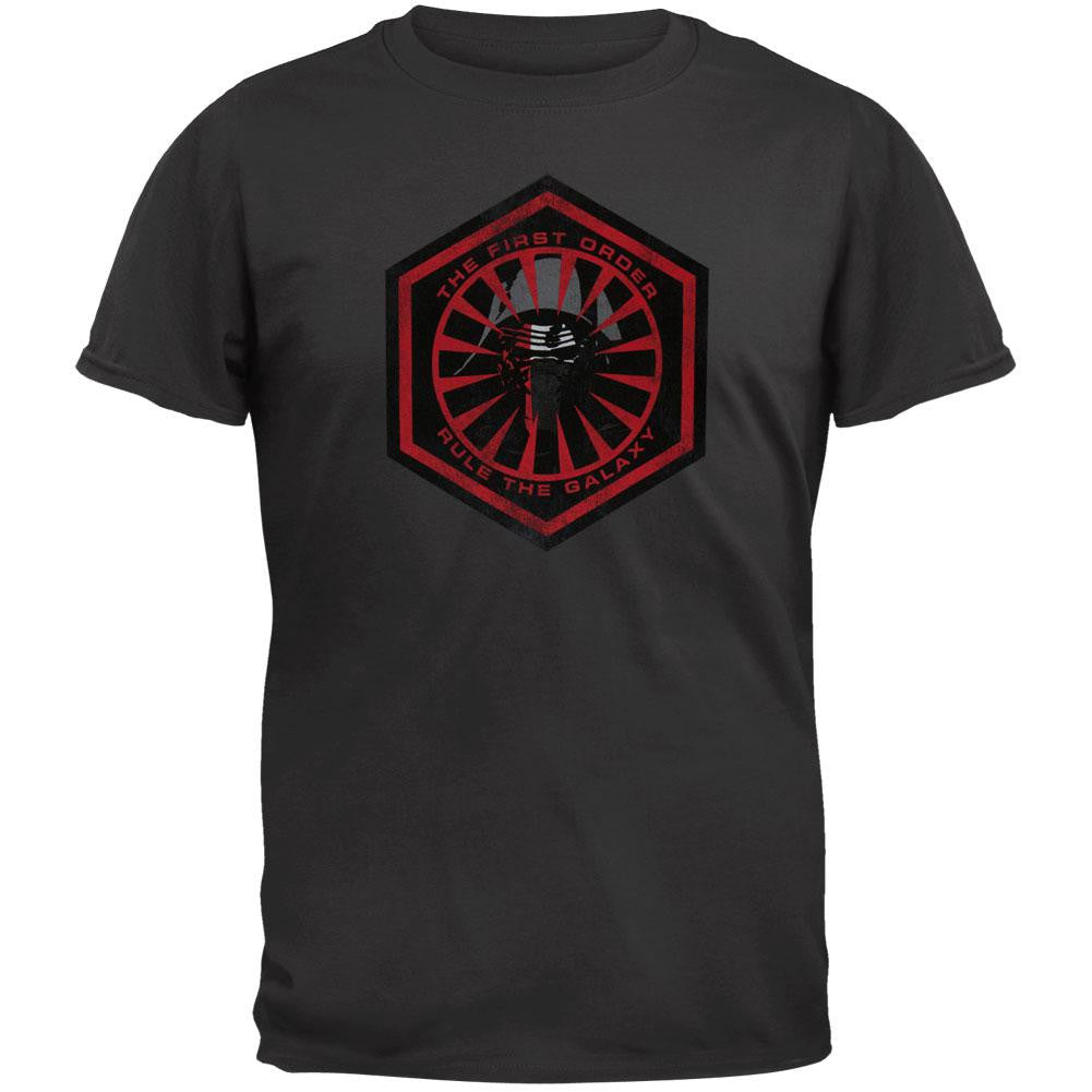 Star Wars - The New Fear Adult T-Shirt Men's T-Shirts Old Glory SM Grey