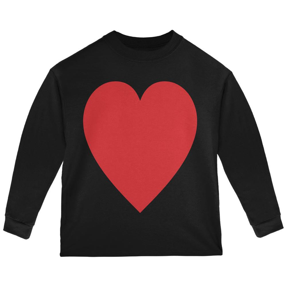 Halloween Ladybug Costume Black Toddler Long Sleeve T-Shirt Toddler Long Sleeves Old Glory