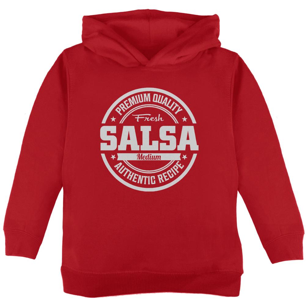 Halloween Salsa Costume Red Toddler Hoodie Toddler Hoodies Old Glory 2T Red