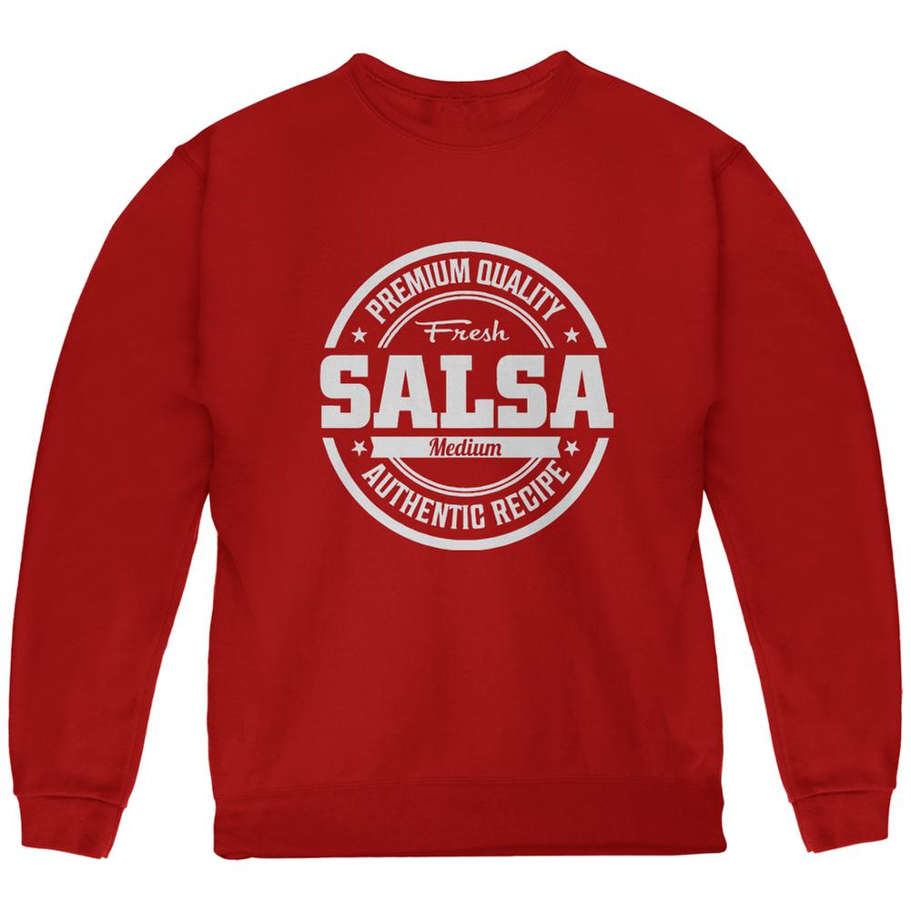 Halloween Salsa Costume Red Youth Sweatshirt Youth Sweatshirts Old Glory LG Red