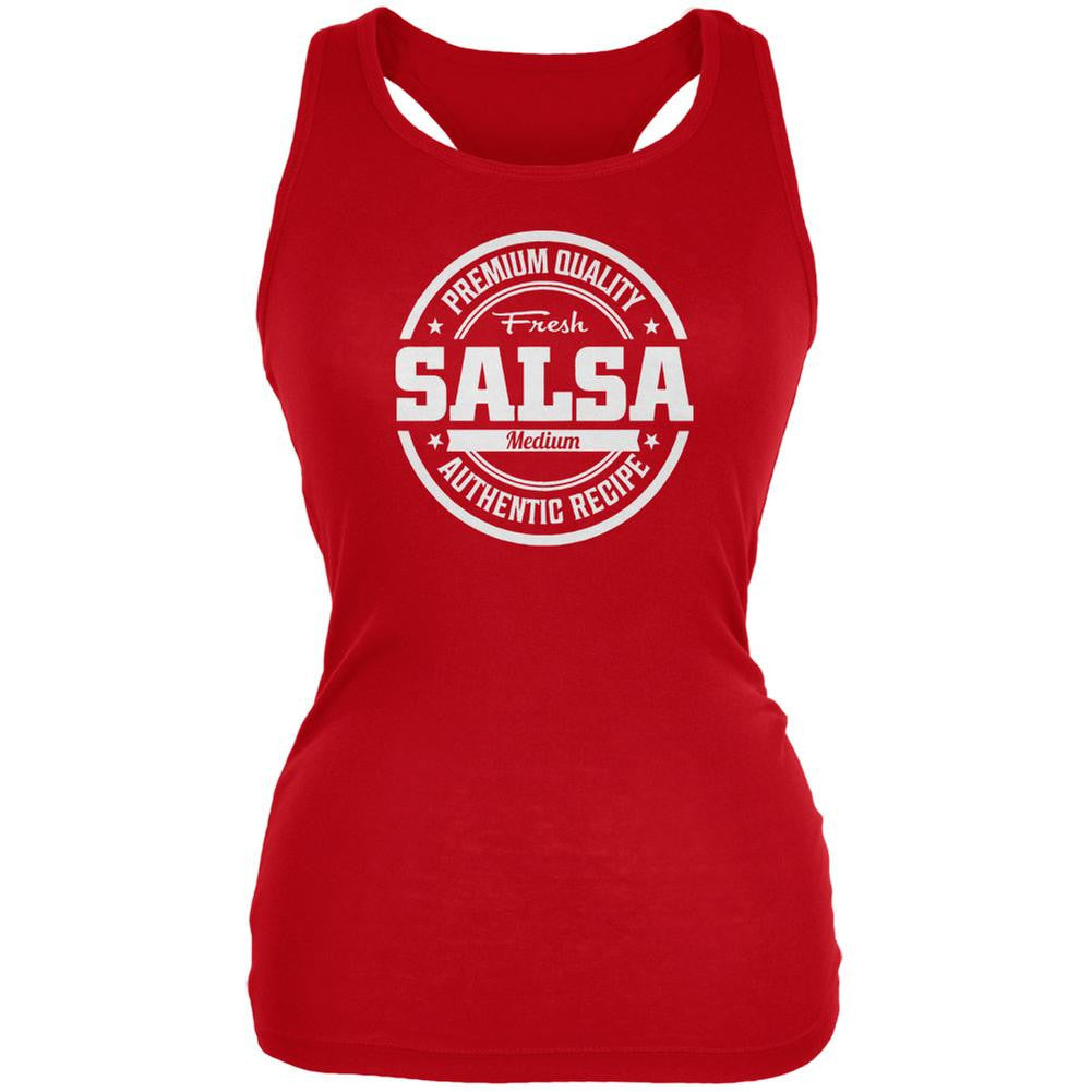 Halloween Salsa Costume Red Juniors Soft Tank Top Juniors Tank Tops Old Glory 2XL Red